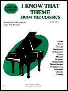 Burnam I Know that Theme from piano sheet music cover